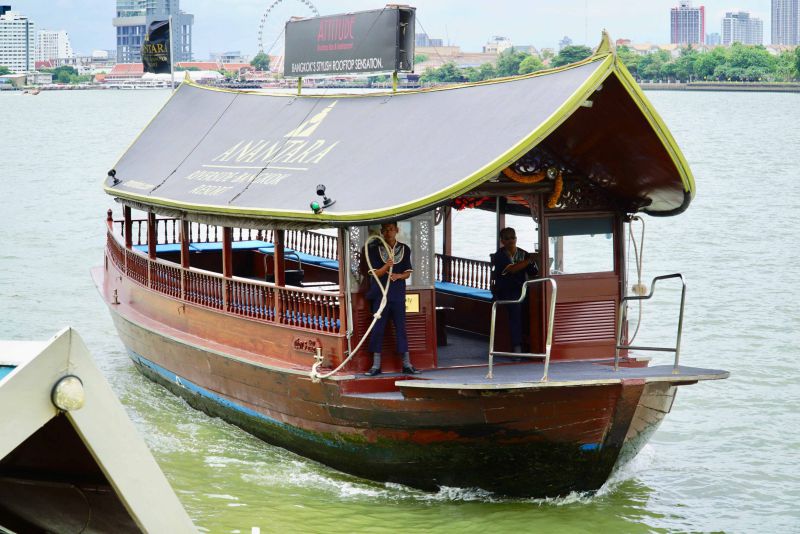 Stopover Bangkok Flussfähre